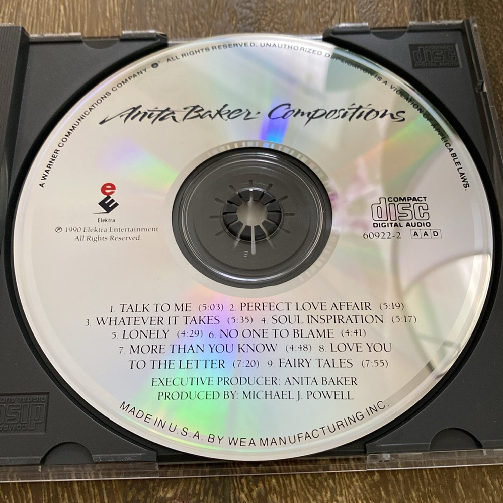 Anita Baker Compositions CD - Picture 4 of 4